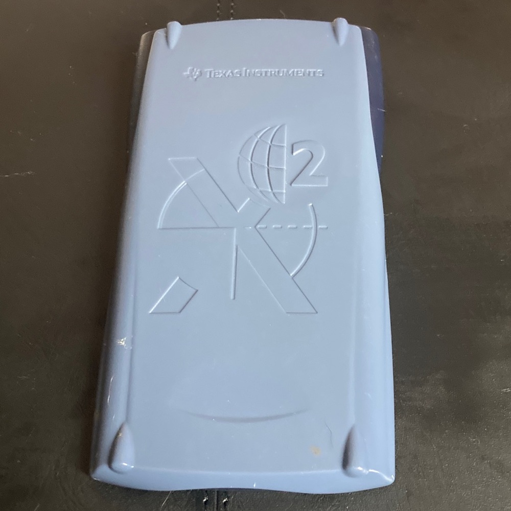 Texas Instruments Light Blue Calculator Case